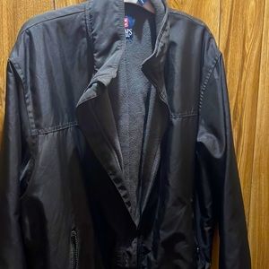 Chaps black jacket size XL
